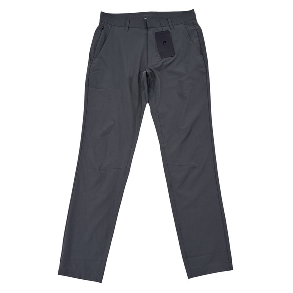 Fabletics The Only Pants Mens Size 30 x 30 Slim Fit Gray Stretch Athleisure NEW - Picture 1 of 10